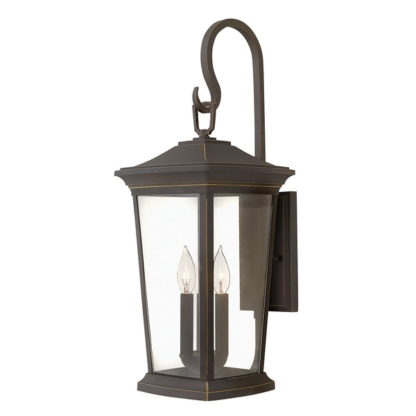 Bromley 3 Light Large Wall Lantern in Bronze