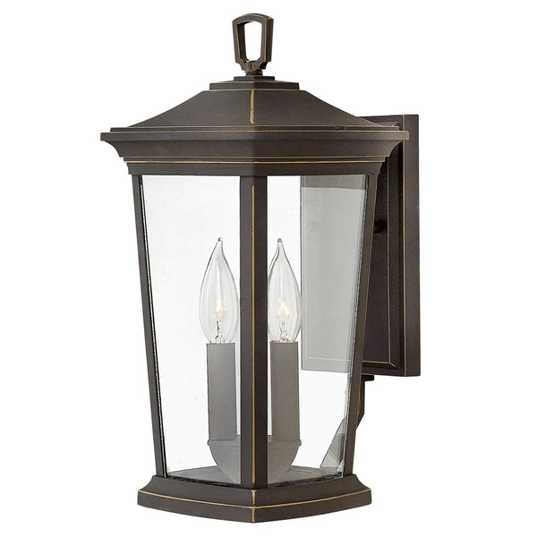 Bromley 2 Light Medium Wall Lantern in Bronze