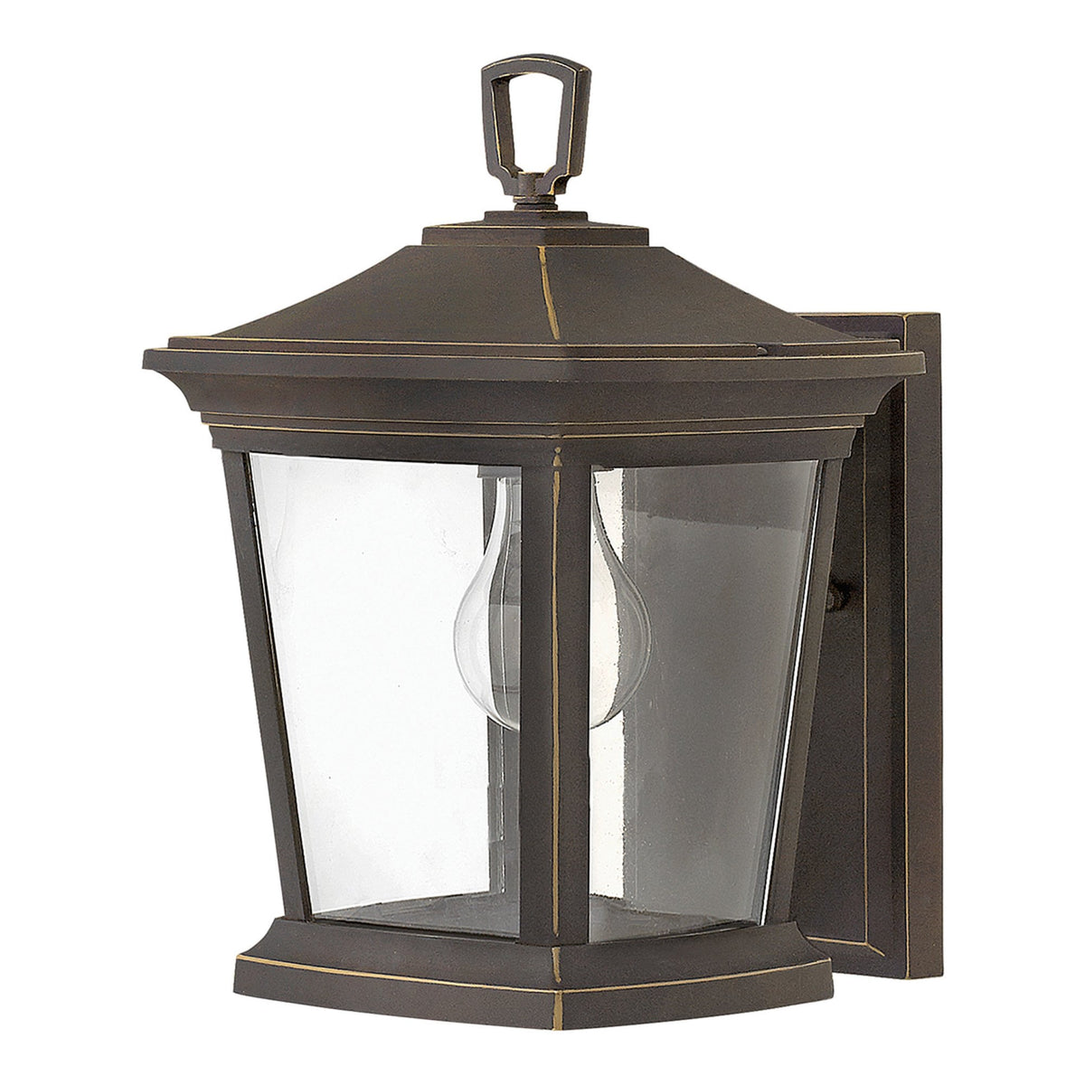Bromley 1 Light Small Wall Lantern in Bronze