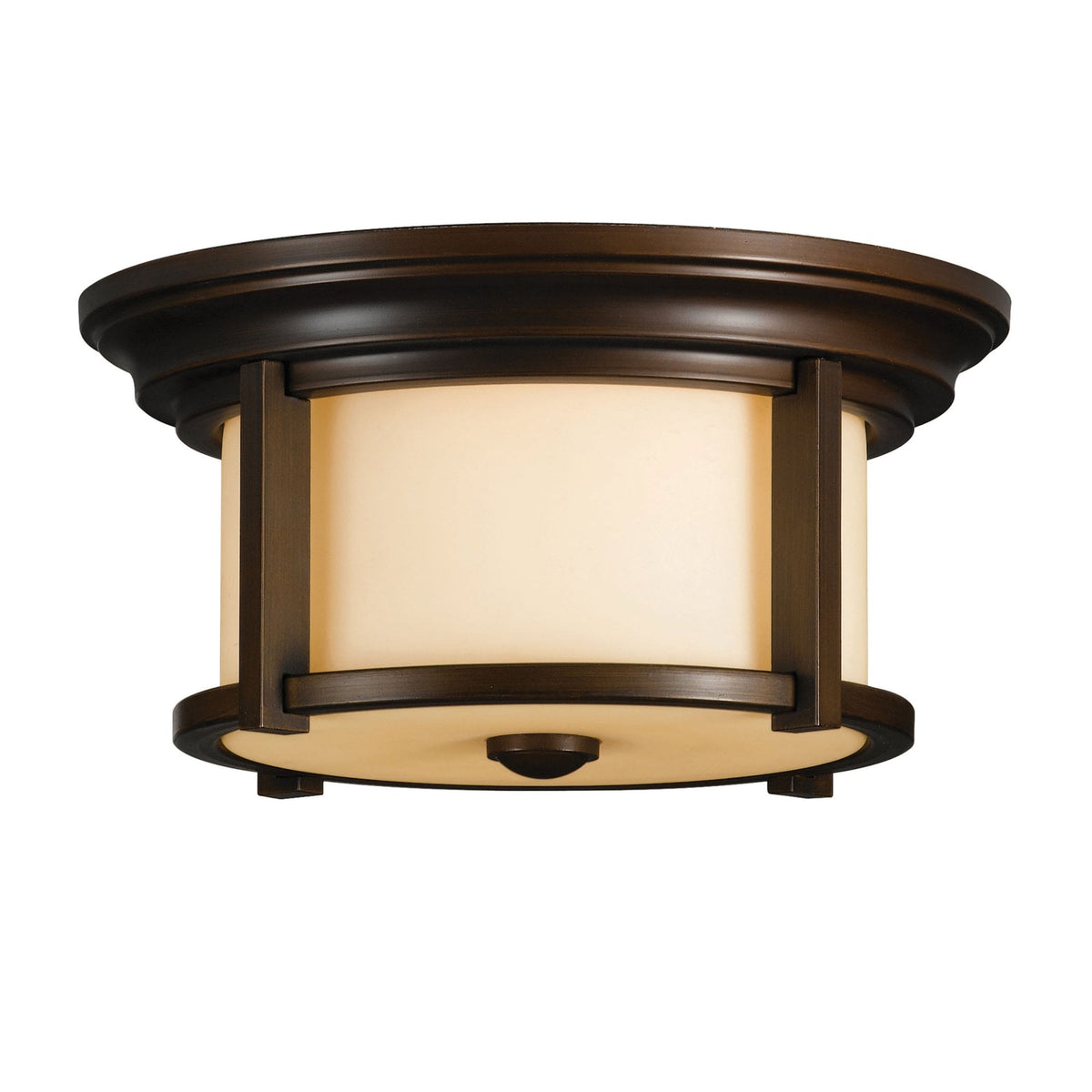 Merrill Flush Mount Light in Heritage Bronze