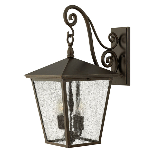 Trellis 4 Light Large Wall Lantern in Regency Bronze