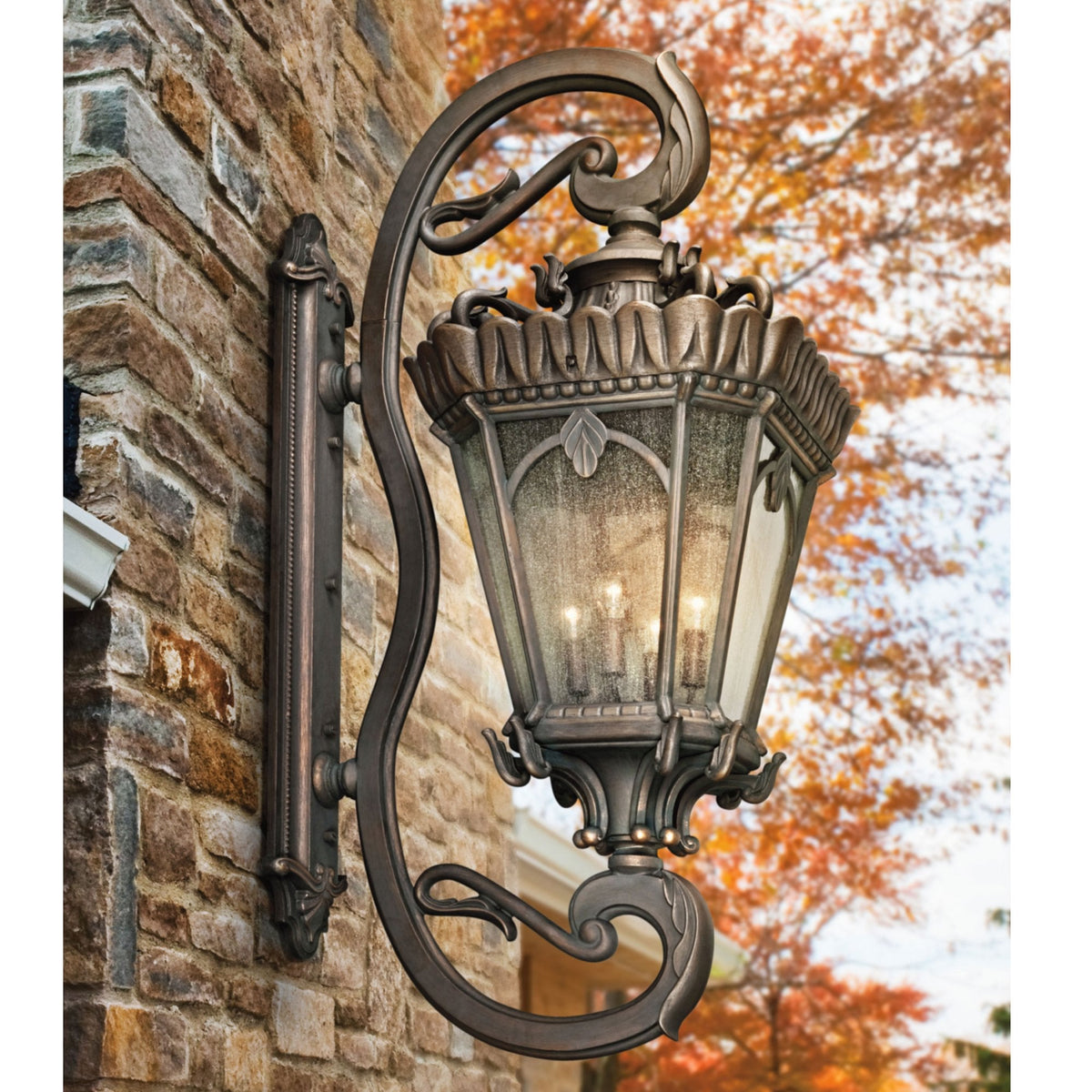 Tournai 4 Light Grand XL Outdoor Wall Lantern