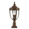English Bridle 3 Light Large Pedestal in British Bronze