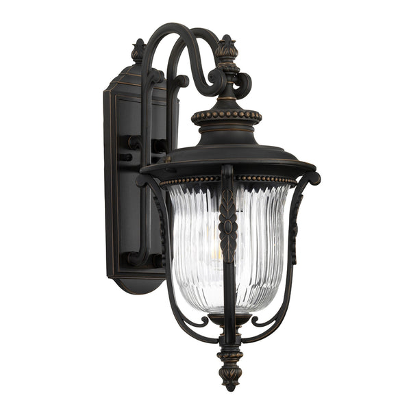 Luverne Medium Wall Lantern in an Oil Rubbed Bronze Finish