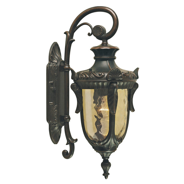 Philadelphia 1 Light Medium Down Wall Lantern in Old Bronze