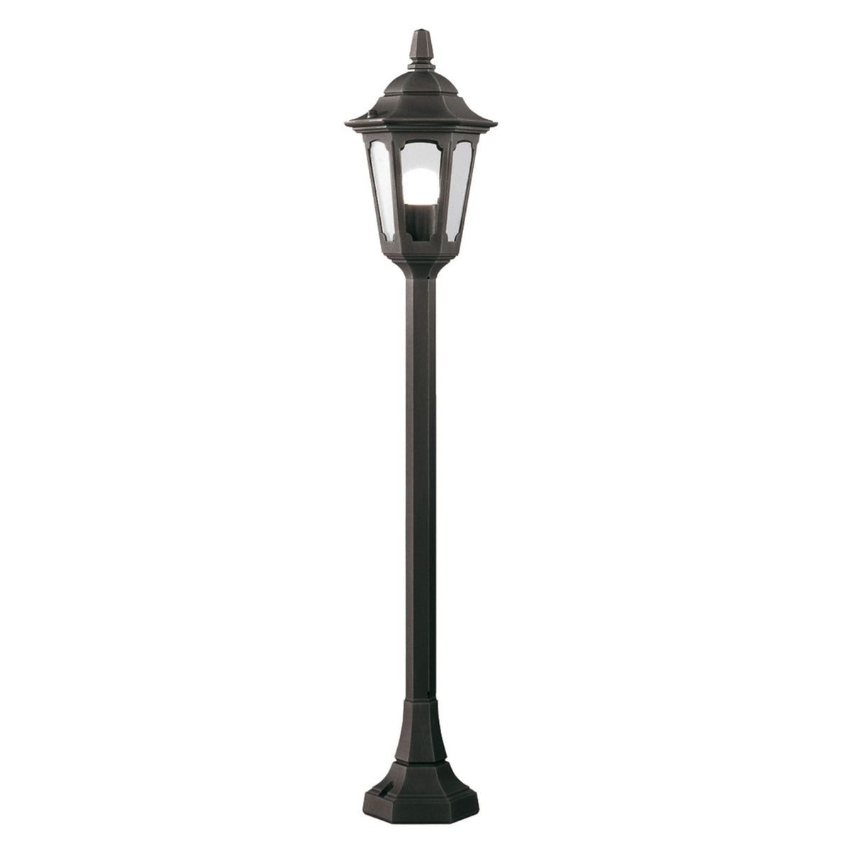 Parish Mini 1 Light Pillar in Black