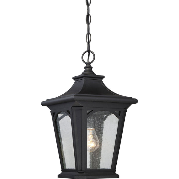 Bedford 1 Light Small Chain Lantern in Mystic Black