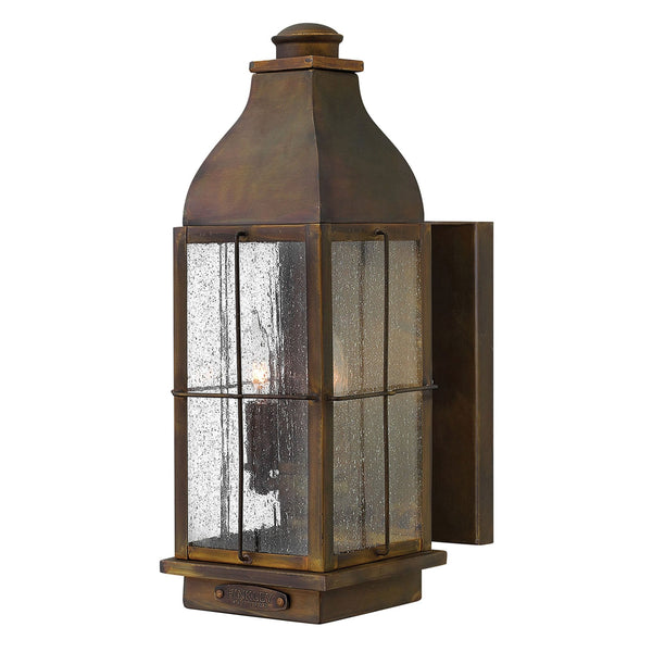 Bingham Solid Brass Medium Wall Lantern