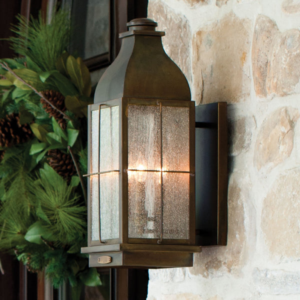 Bingham Solid Brass Large Wall Lantern