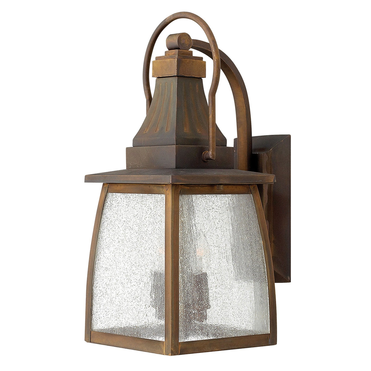 Montauk Solid Brass Medium Wall Lantern