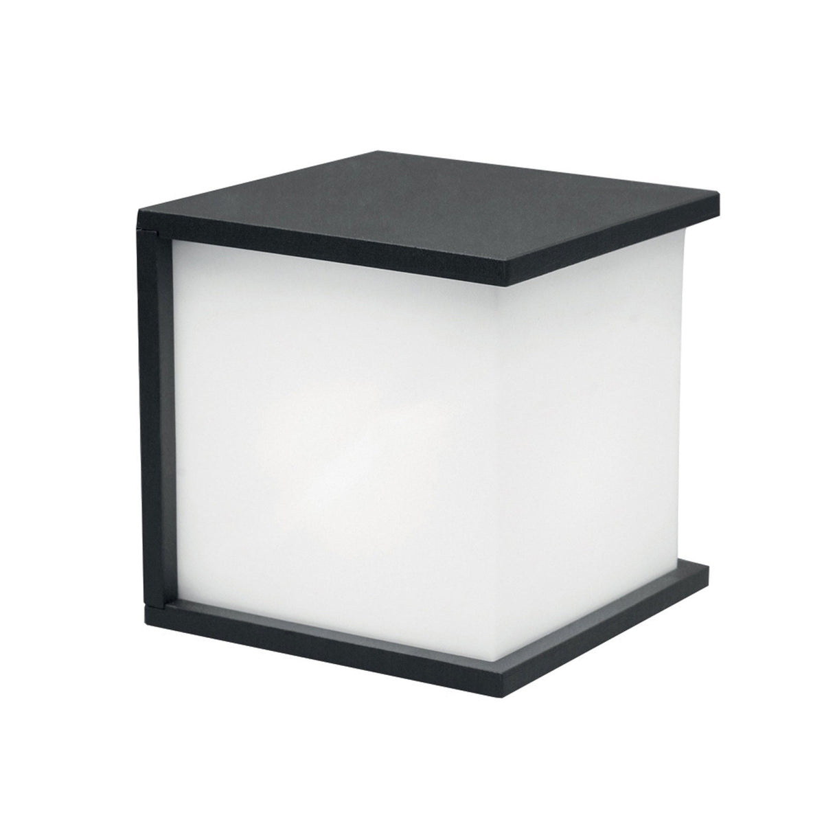 Torsten Square Wall Fitting in Graphite