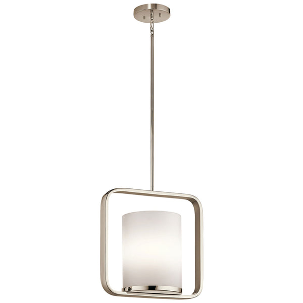 City Loft Medium Pendant in Polished Nickel