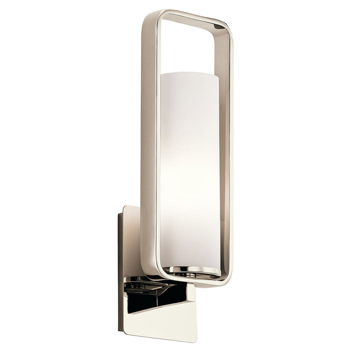 City Loft Wall Light in Polished Nickel