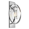 Marlena Geometric Wall Light in Chrome