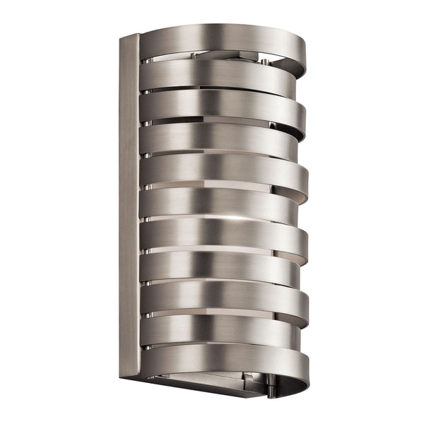 Roswell Single Wall Light in Brushed Nickel