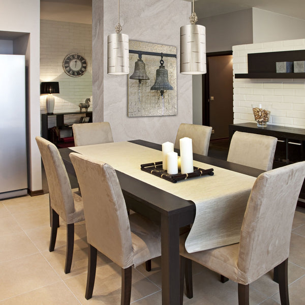 Fragment Small Pendant Glazed Silver Leaf