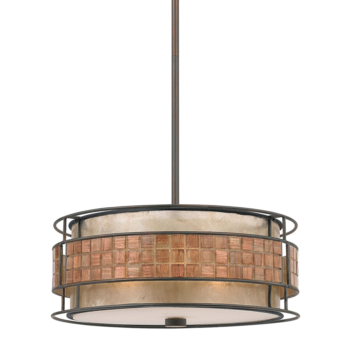 Laguna Large Pendant Light in Renaissance Copper