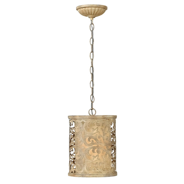 Carabel Mini Pendant in Brushed Champagne