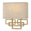 Lanza Wall Light in Brushed Bronze