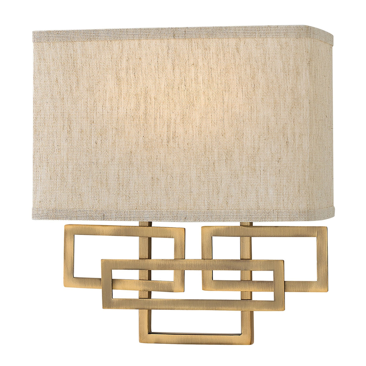 Lanza Wall Light in Brushed Bronze