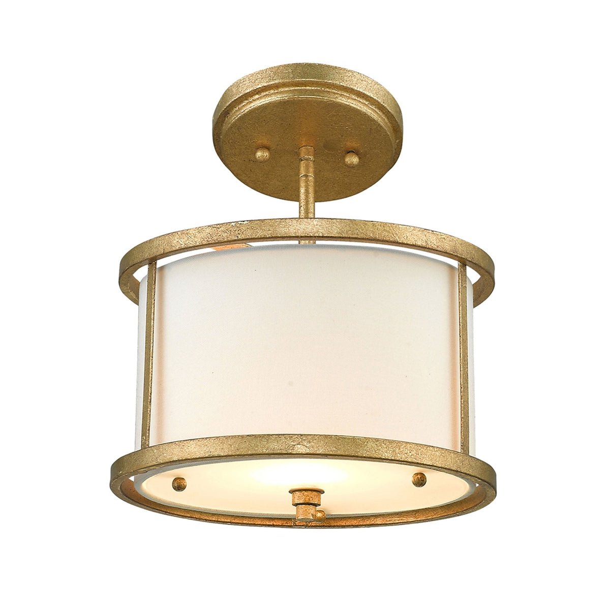 Lemuria Duo-Mount Mini Pendant in Distressed Gold