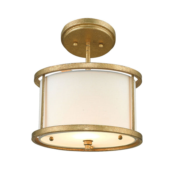 Lemuria Duo-Mount Mini Pendant in Distressed Gold
