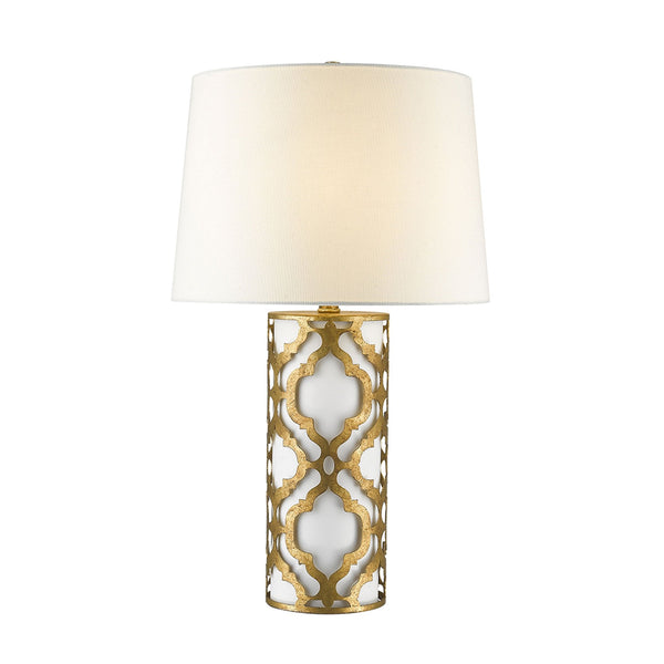 Arabella Table Lamp in Distressed Gold