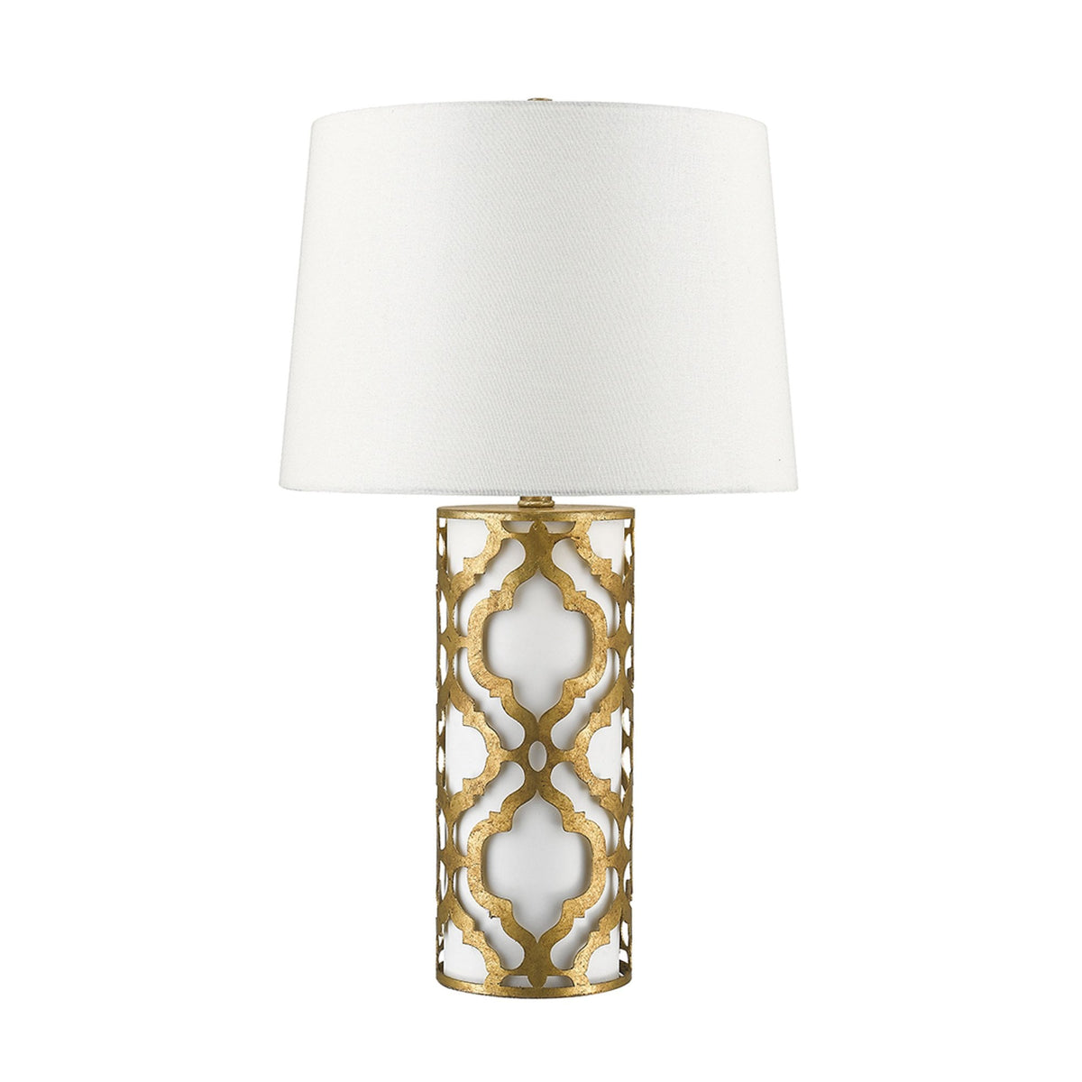 Arabella Table Lamp in Distressed Gold