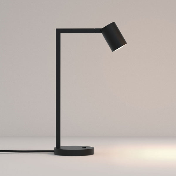 Ascoli Switched Desk Lamp in Matt Black