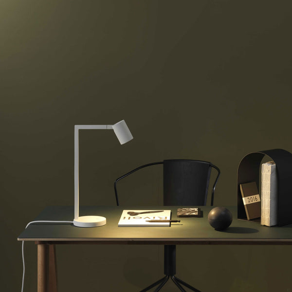 Ascoli Switched Desk Lamp in Matt Black