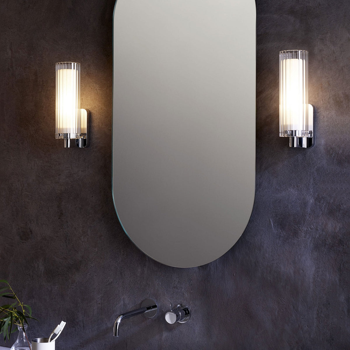 Ottavino Wall Light in Polished Chrome