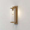 Pimlico 500 Exterior Wall Light in Antique Brass