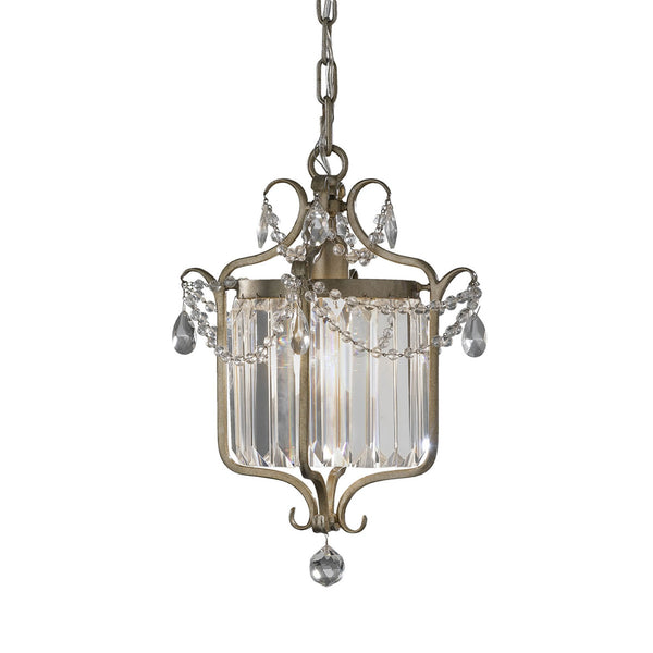 Gianna Single Duo Mount Pendant with Cut Glass