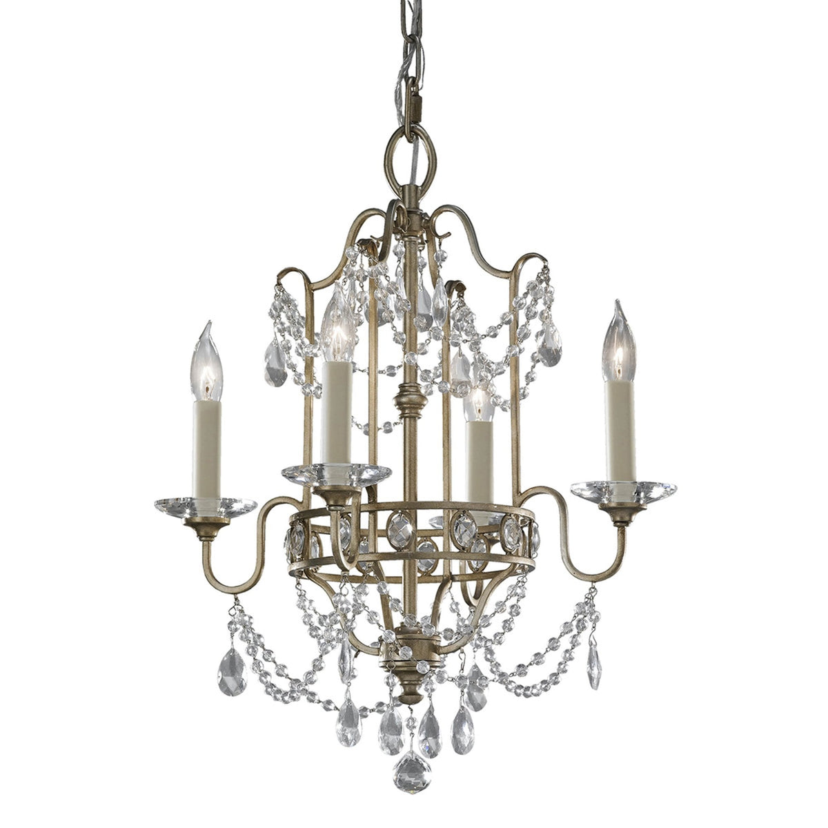 Gianna Four Light Duo Mount Chandelier