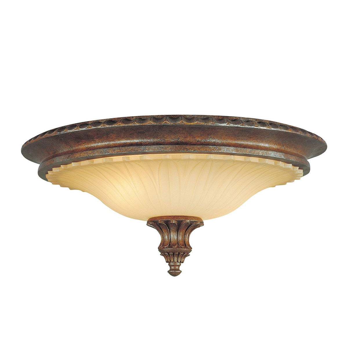 Stirling Castle Flush Mount in British Bronze