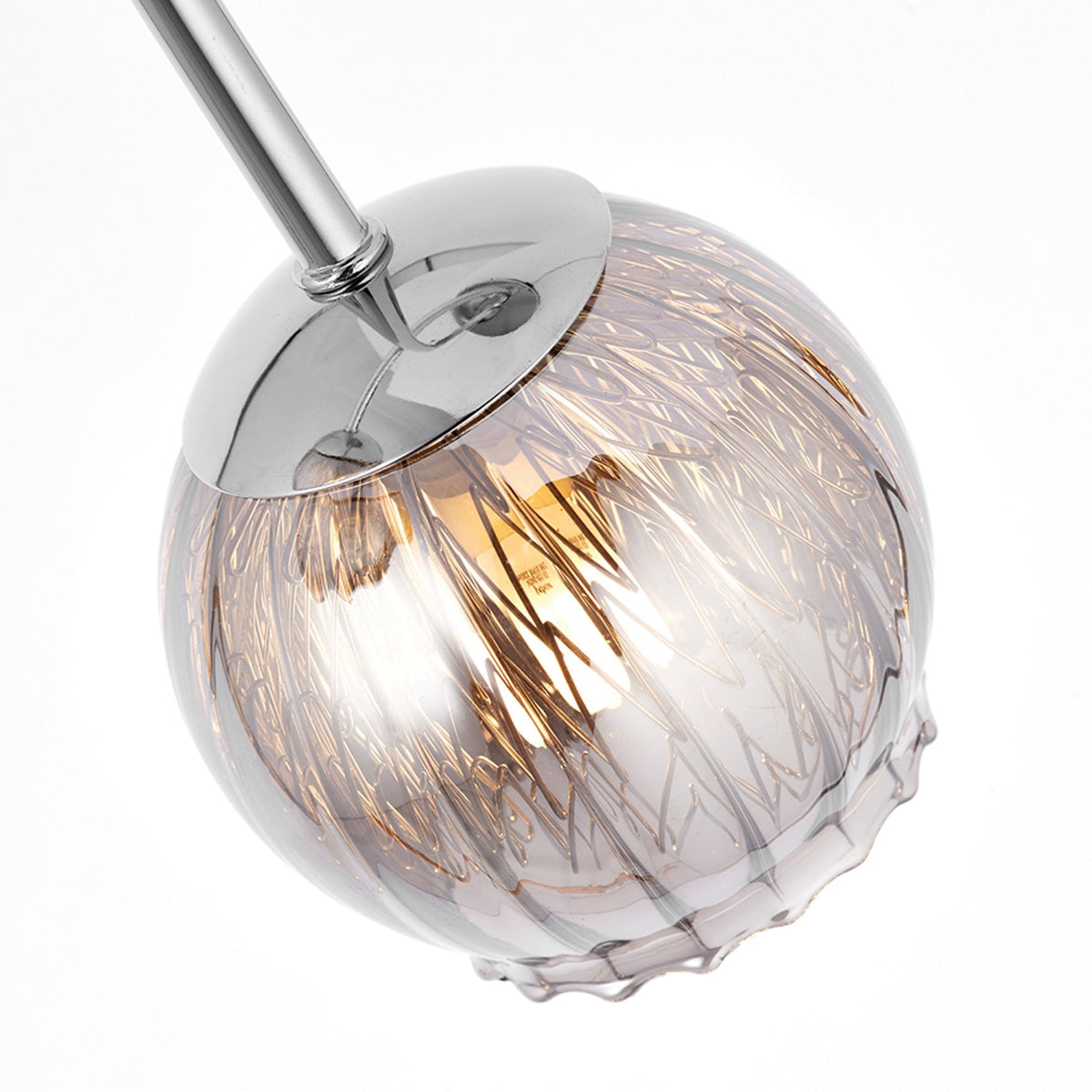 Aerith Twelve Light Pendant In Chrome