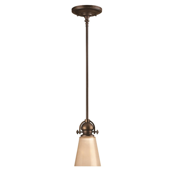 Mayflower Slim Mini Pendant in Olde Bronze