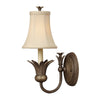 Plantation Single Wall Light in Pearl Bronze