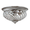 Plantation Large Flush Light in Polished Antique Nickel