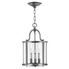 Gentry Four Light Medium Pendant in Pewter