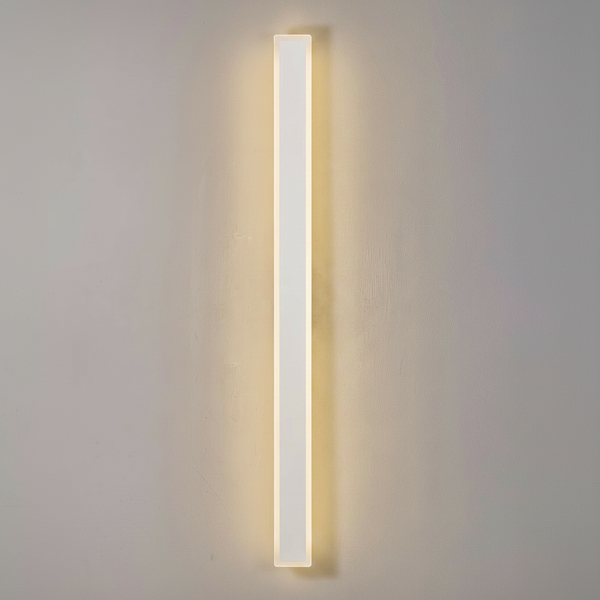 Kemberton 1200 28w LED Linear Rectangle Exterior Wall Light in Sand White