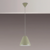 Tudeley 220mm Single Drop Pendant in Matt Green