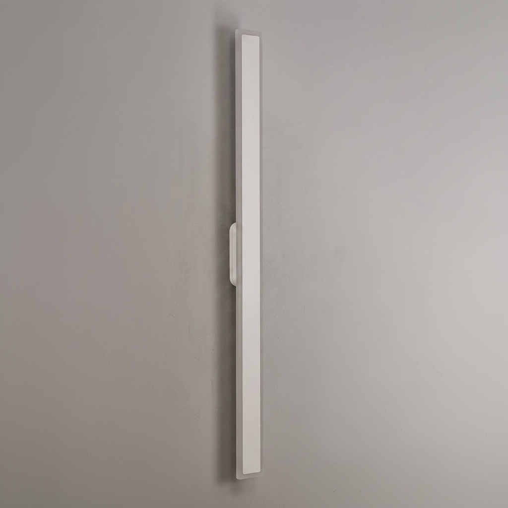 Kemberton 1200 28w LED Linear Rectangle Exterior Wall Light in Sand White