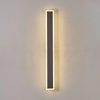 Kemberton 800 19w LED Linear Rectangle Exterior Wall Light in Dark Grey