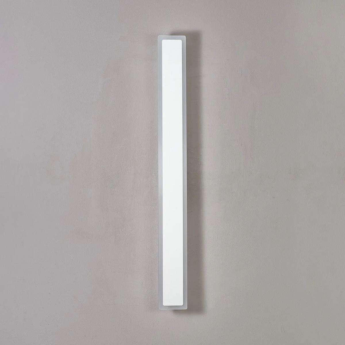 Kemberton 800 19w LED Linear Rectangle Exterior Wall Light in Sand White
