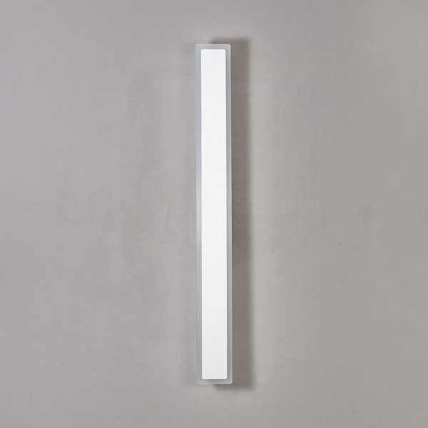 Kemberton 800 19w LED Linear Rectangle Exterior Wall Light in Sand White