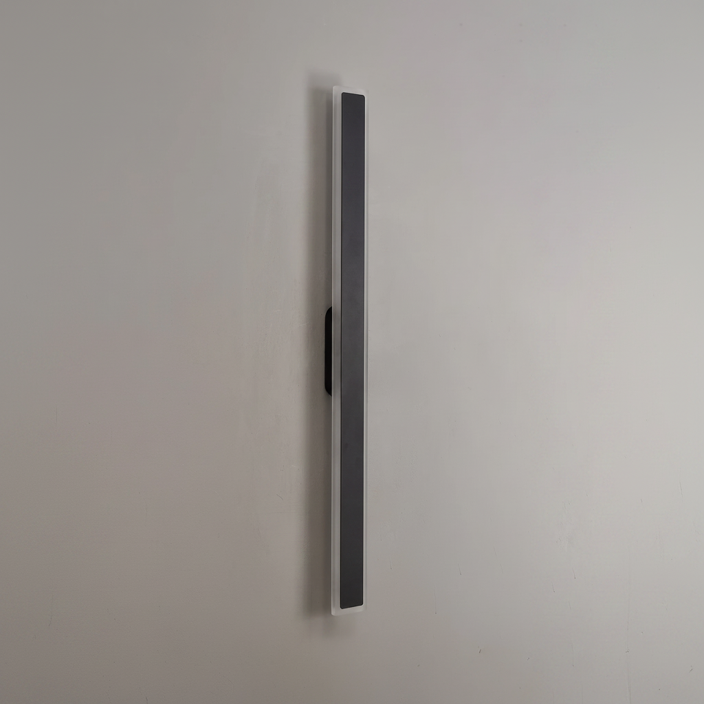 Kemberton 1000 22w LED Linear Rectangle Exterior Wall Light in Black
