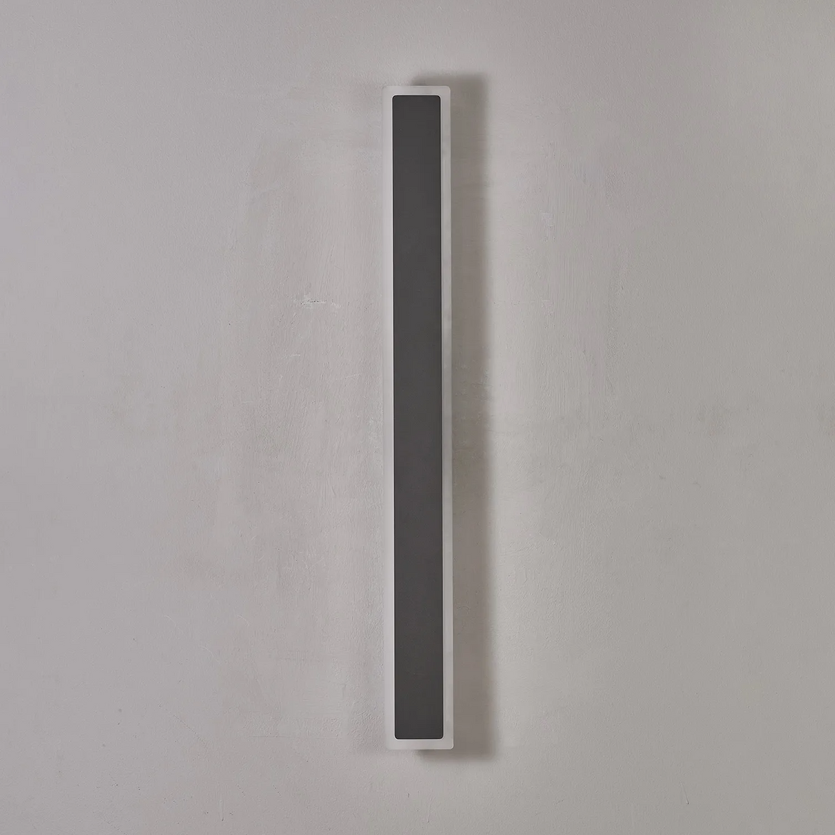 Kemberton 800 19w LED Linear Rectangle Exterior Wall Light in Dark Grey