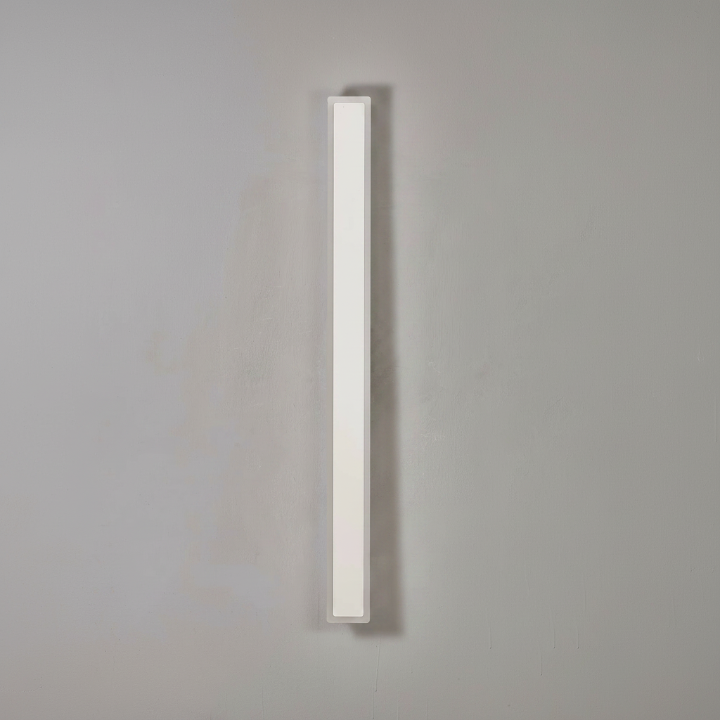Kemberton 1000 22w LED Linear Rectangle Exterior Wall Light in Sand White