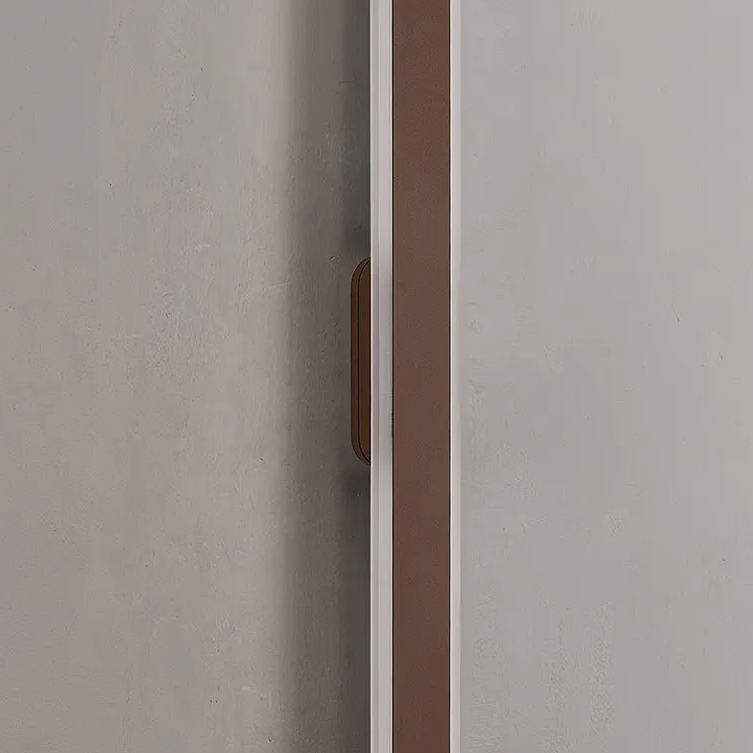 Kemberton 1000 22w LED Linear Rectangle Exterior Wall Light in Dark Brown